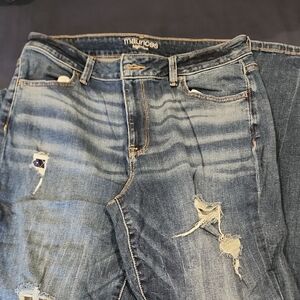 Maurices Ripped Denim Jeans